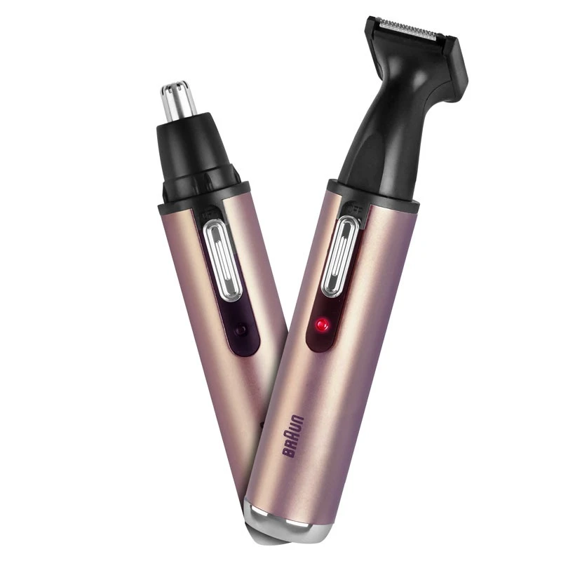 موزن گوش و بینی و خط زن براون مدل سیلک اپیل اورسافت کد BR-3007