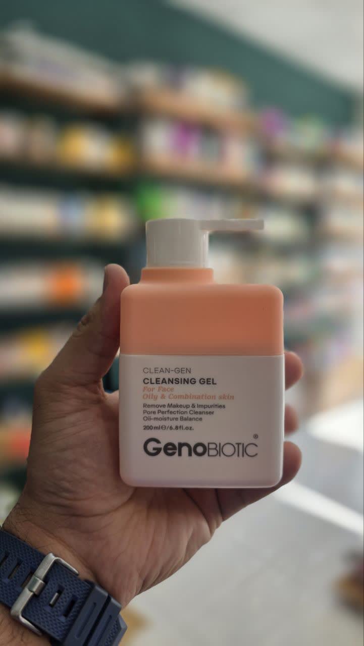 ژل شستشو پوستهای چرب و مختلط ژنو بایوتیک