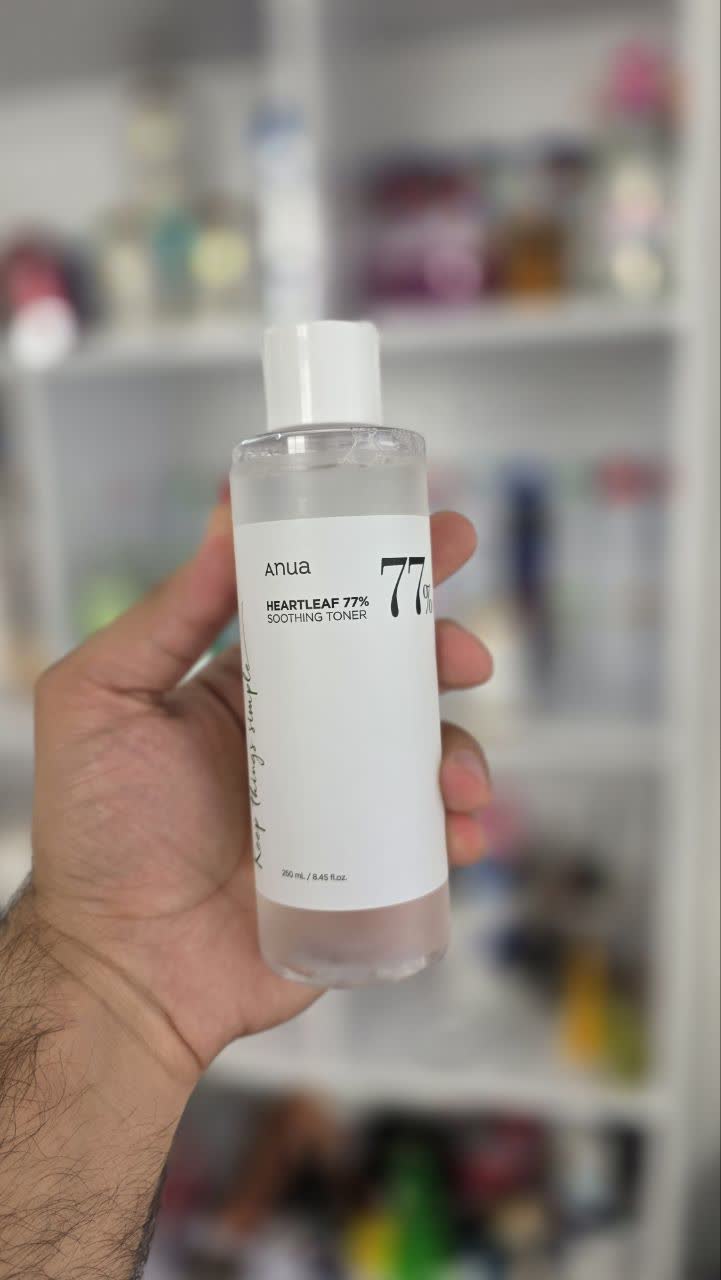تونر تسکین دهنده و آبرسان آنوا 77% اصل