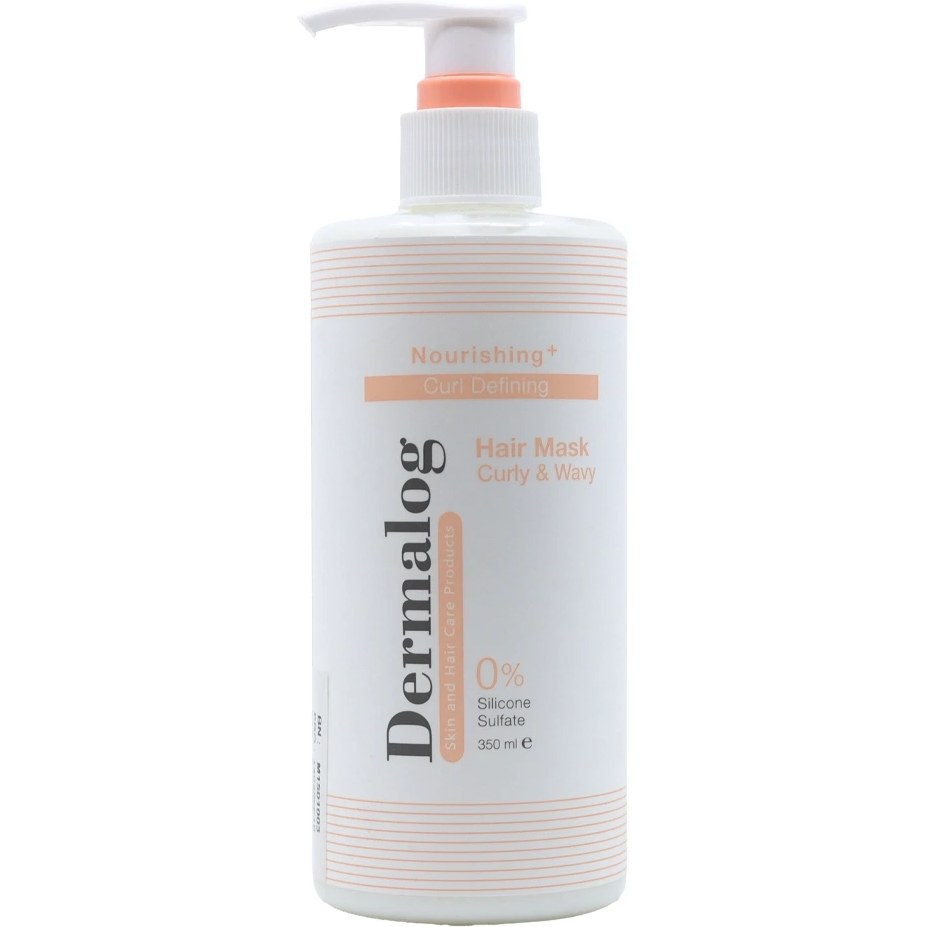 ماسک مو درمالوگ مدل Curly حجم 350 میلی لیتر