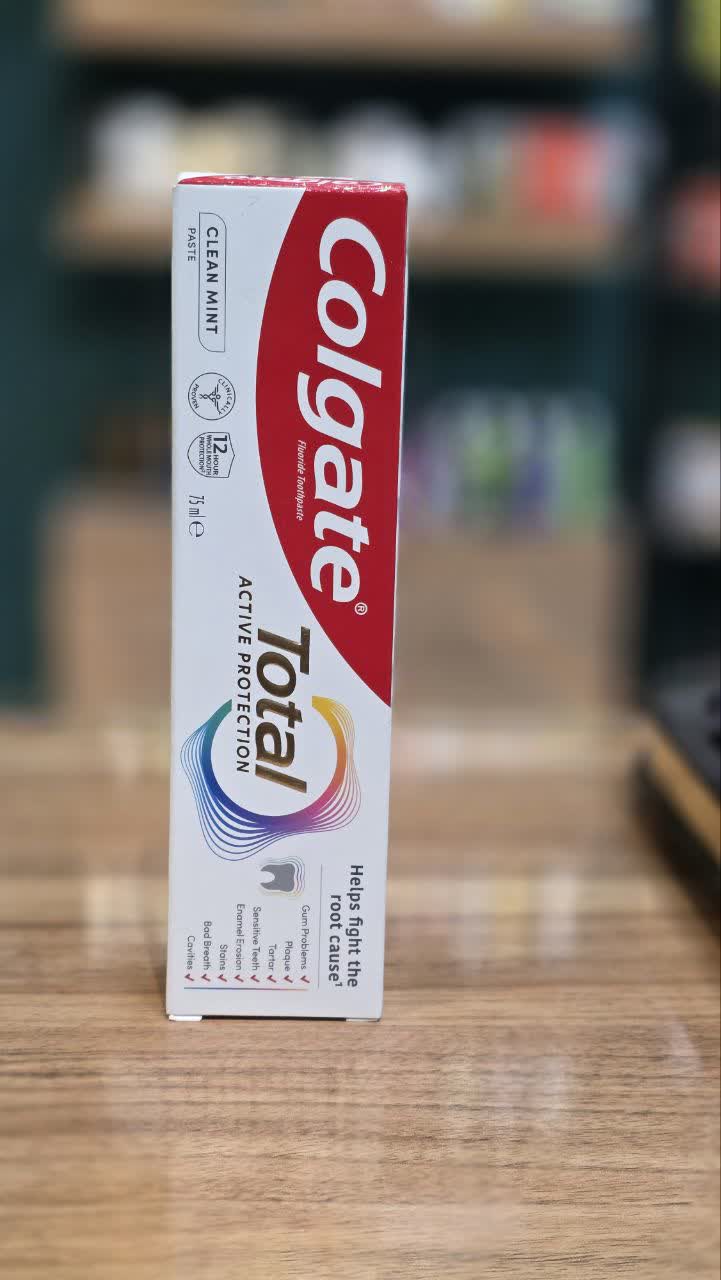 خمیردندان کلگیت توتال Colgate Total Clean Mint حجم 75 میلی لیتر